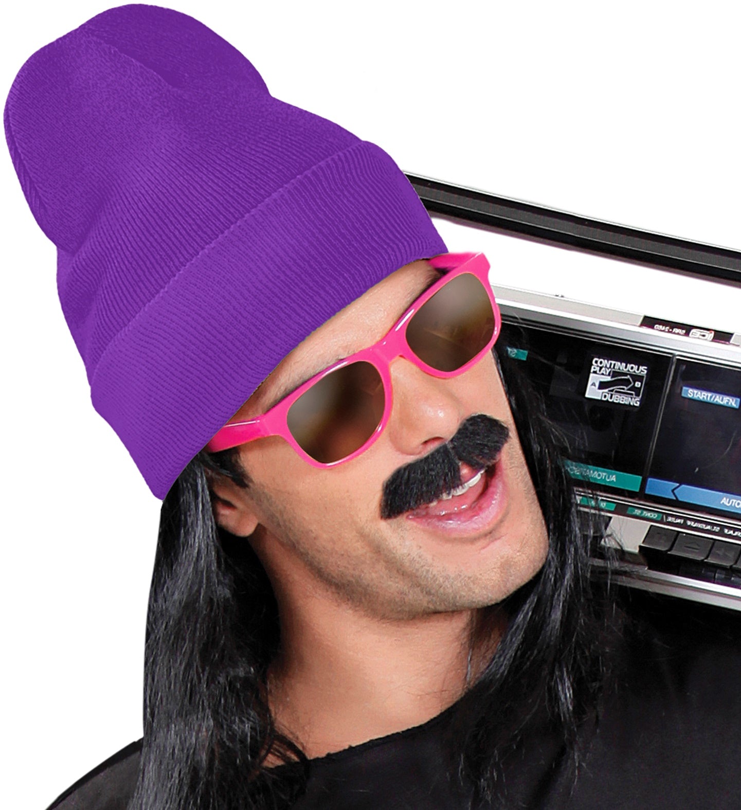 Gorro Roxo em Lã