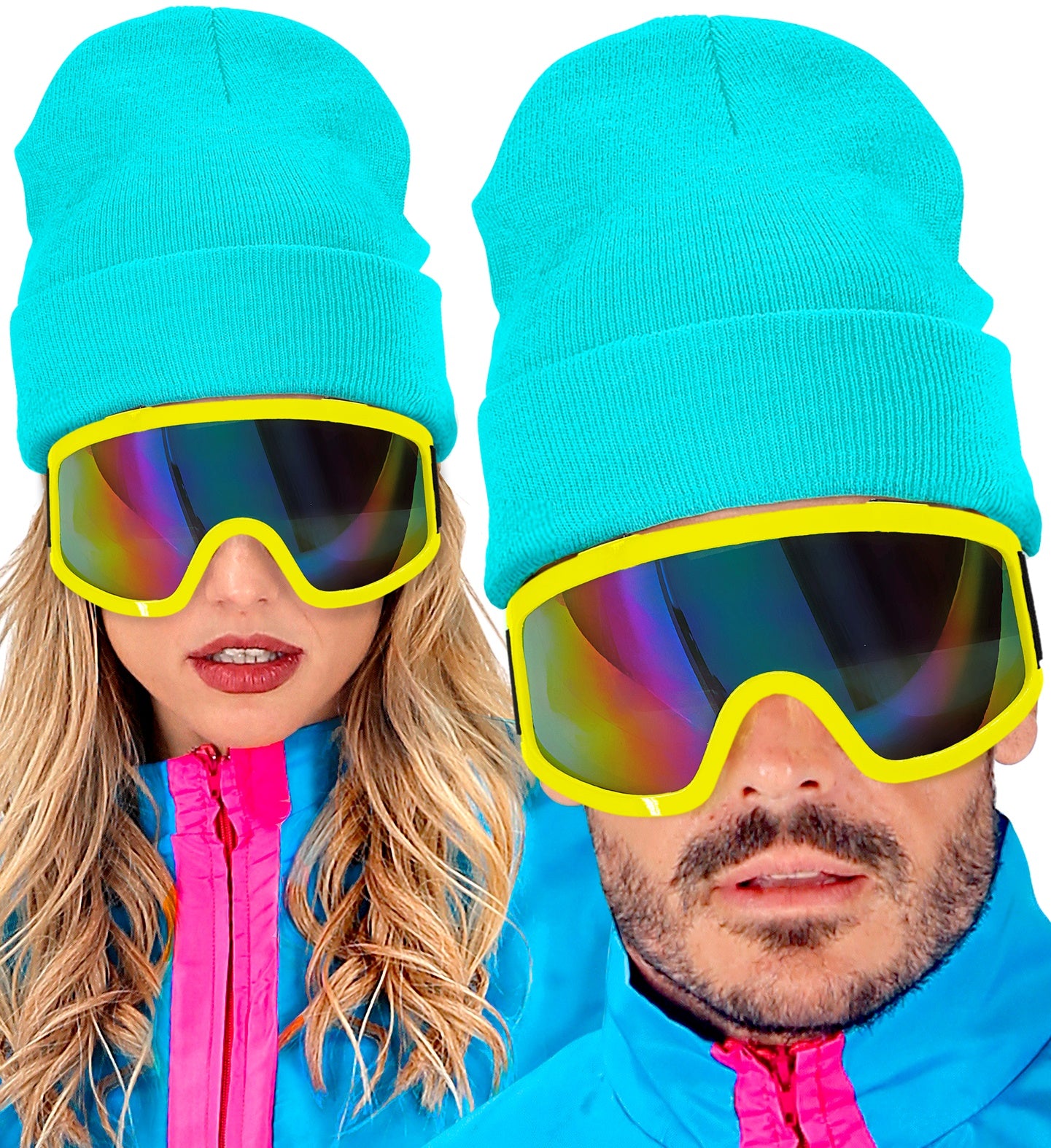 Gorro Azul em Lã