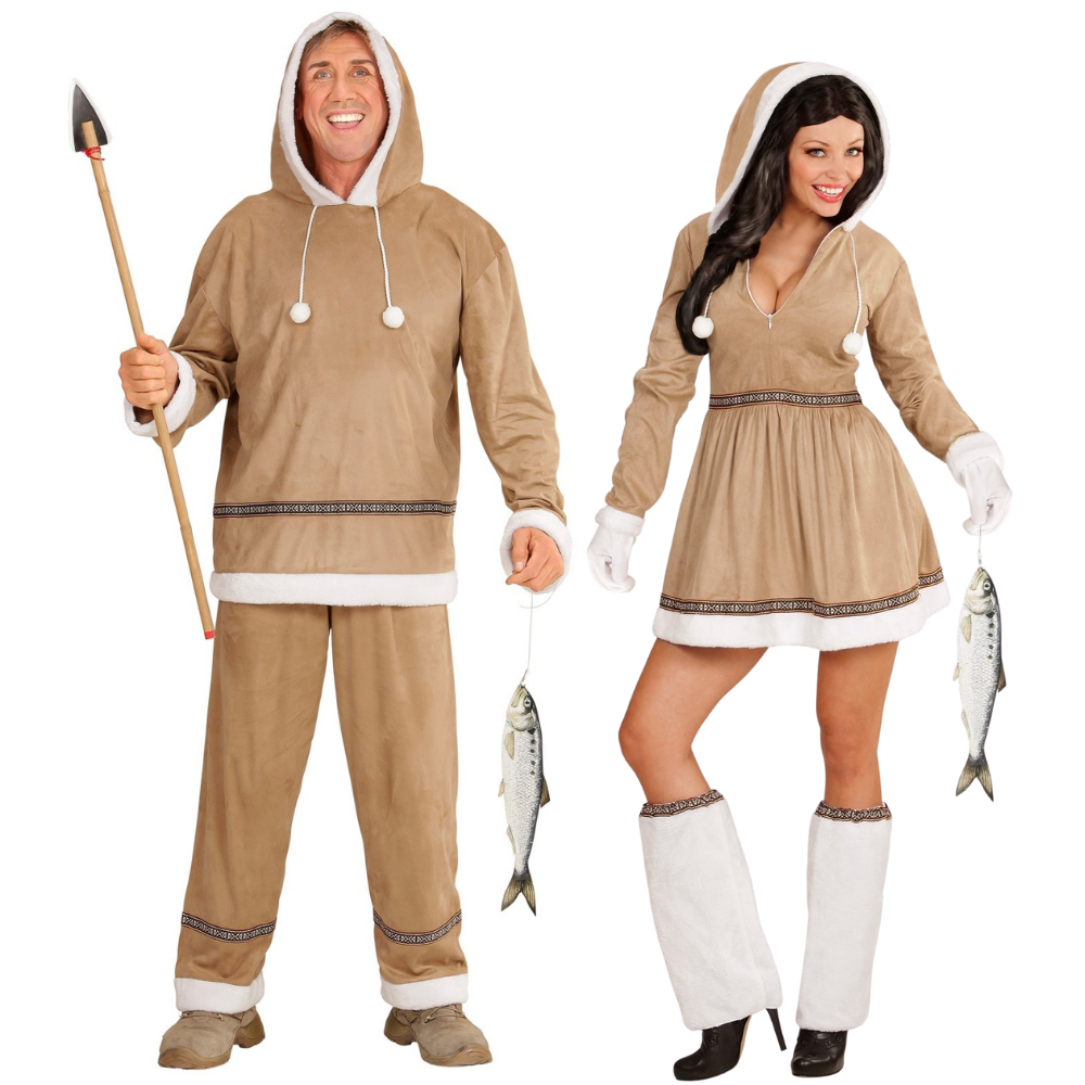 Disfraces en Pareja de Esquimal
