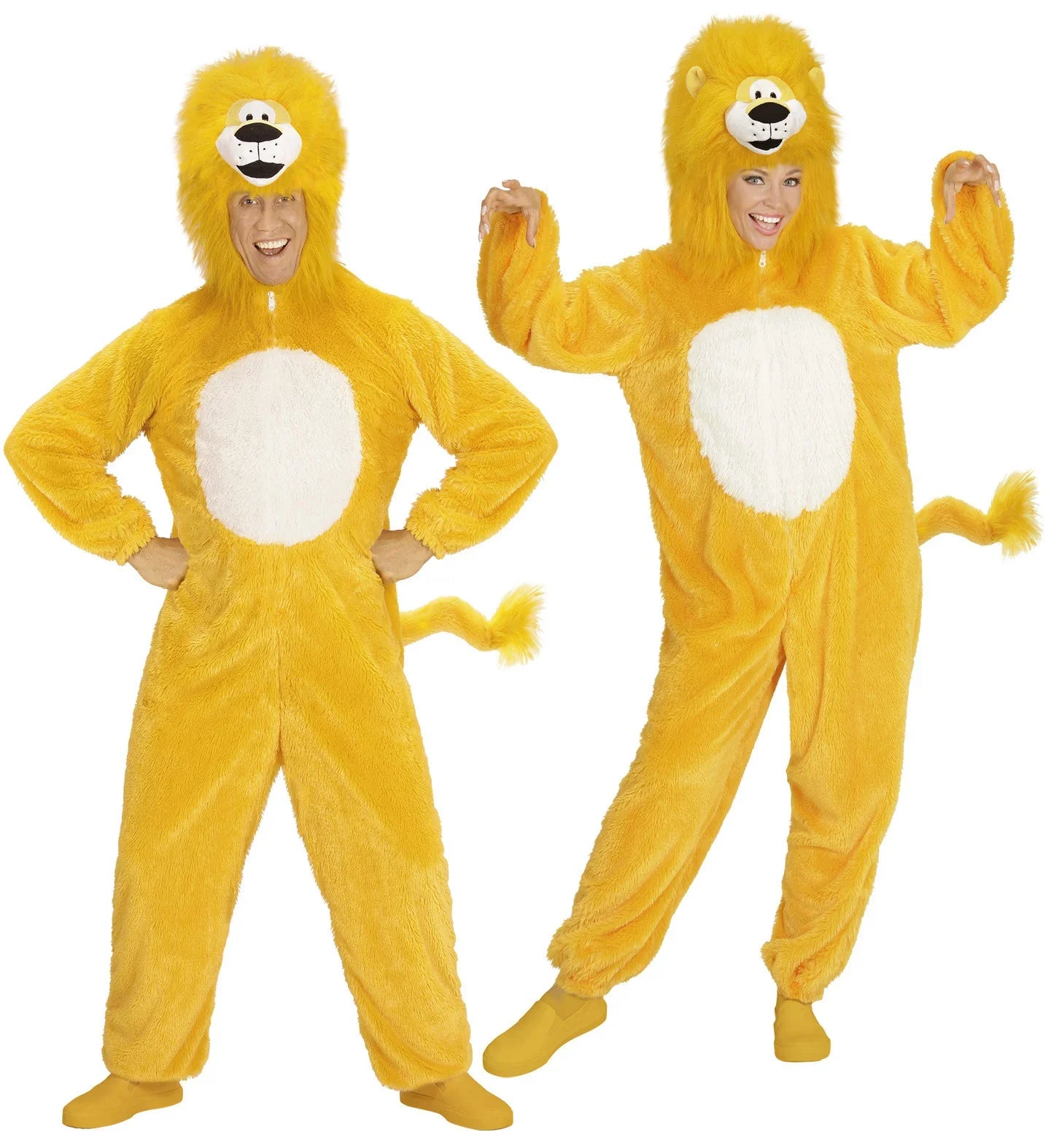 Disfraz de León Amarillo para Adulto Animales Widmann