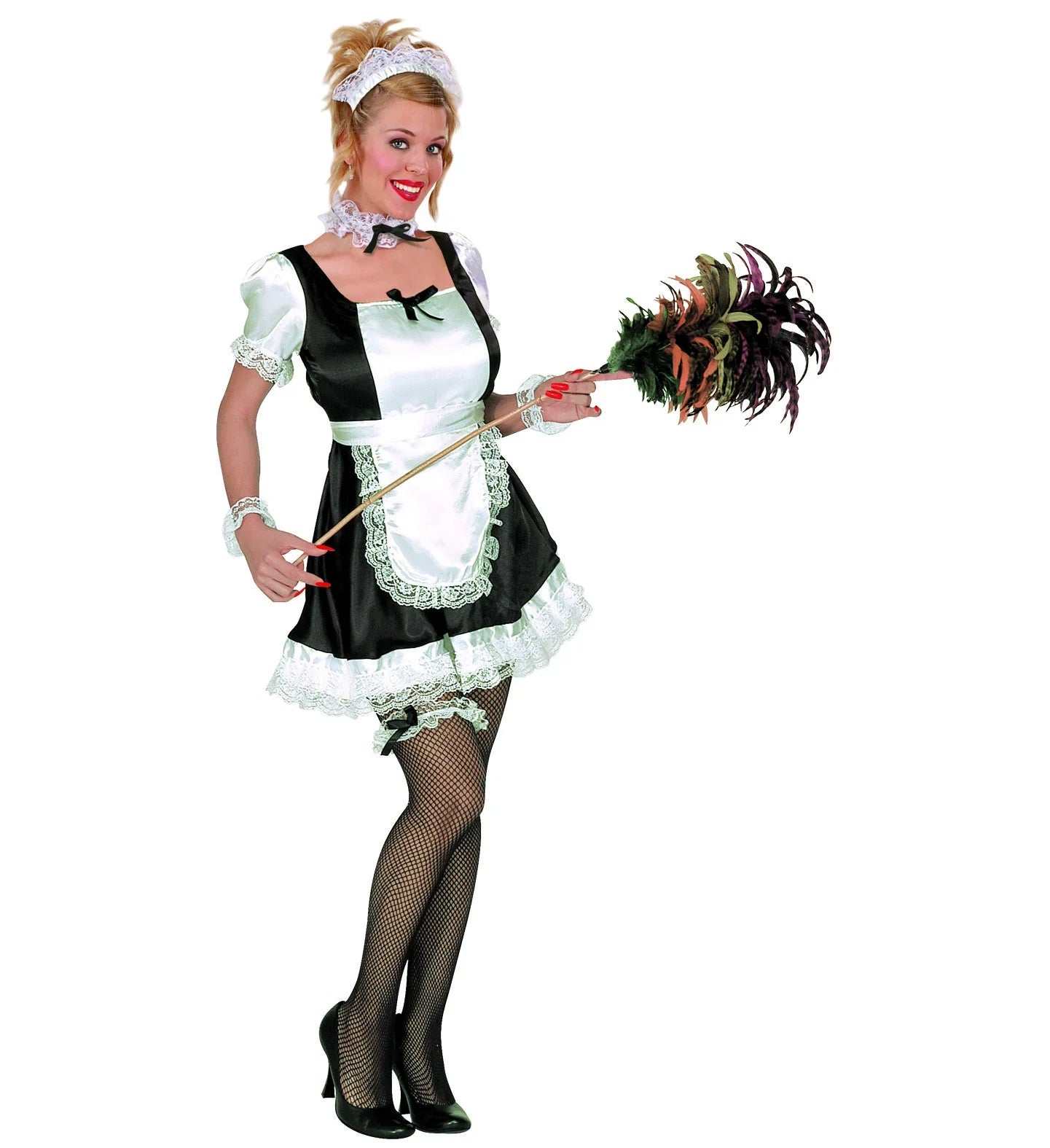 Disfraz de Doncella Sirvienta para Mujer Adultos Widmann