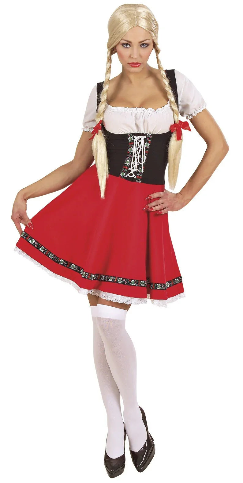 Disfraz de Tirolesa Clásico para Mujer Tiroleses Oktoberfest Widmann