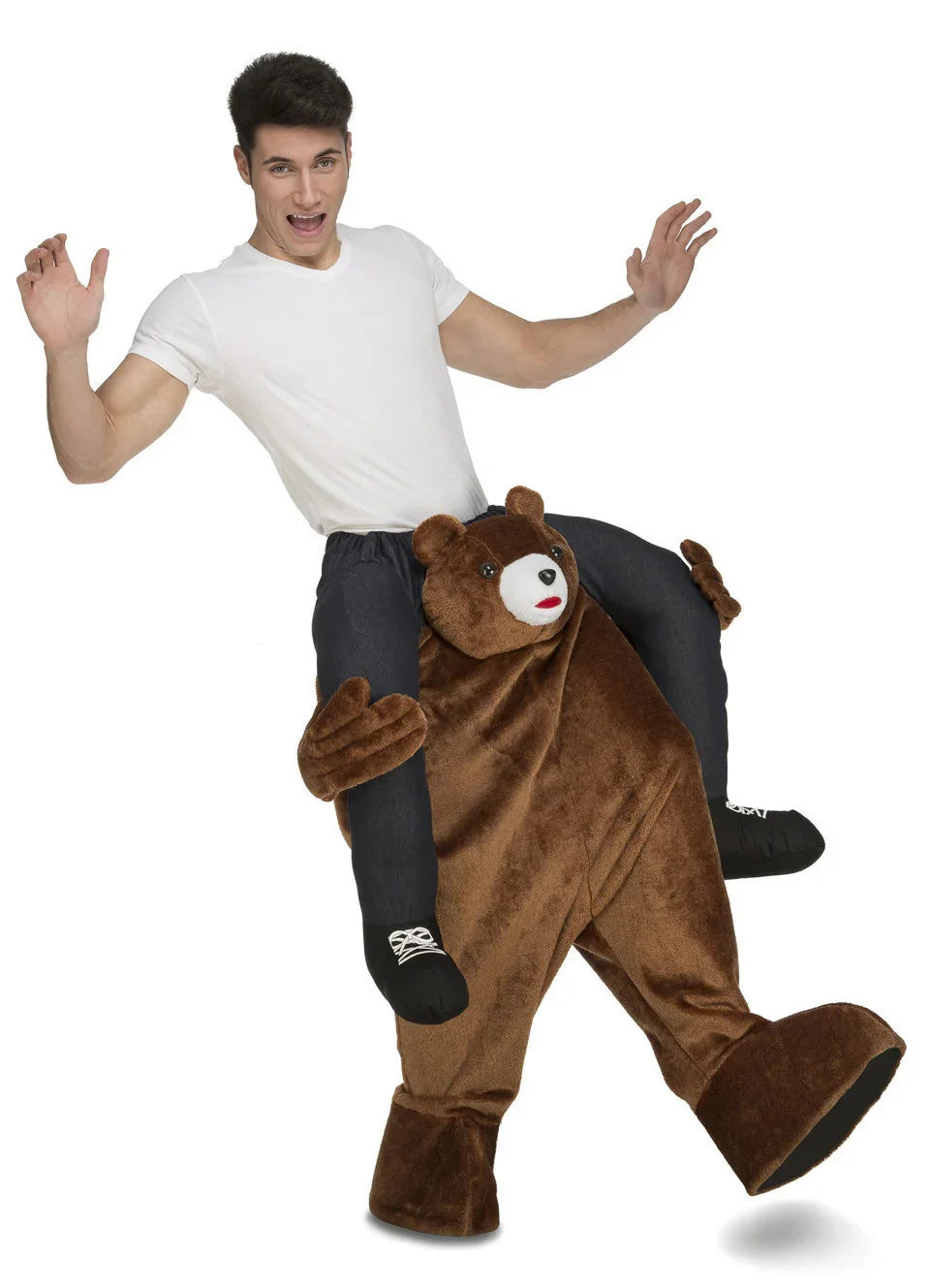 Disfraz a Hombros de un Oso Pardo Animales Viving