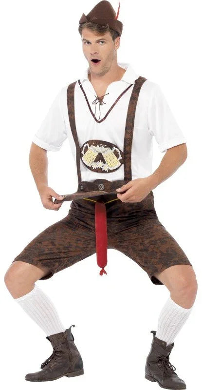 Disfraz de Bávaro Cachondo Tiroleses Oktoberfest Smiffys