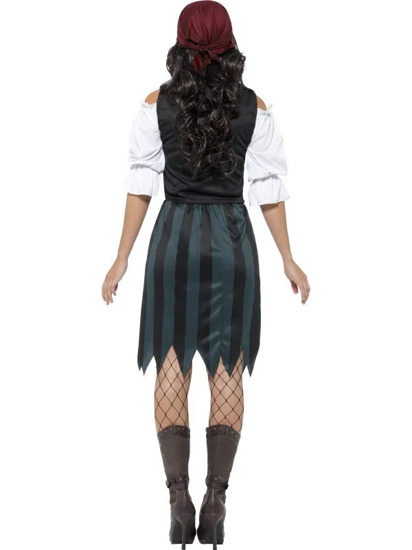 Disfraz de Pirata del Caribe para Mujer Piratas Smiffys
