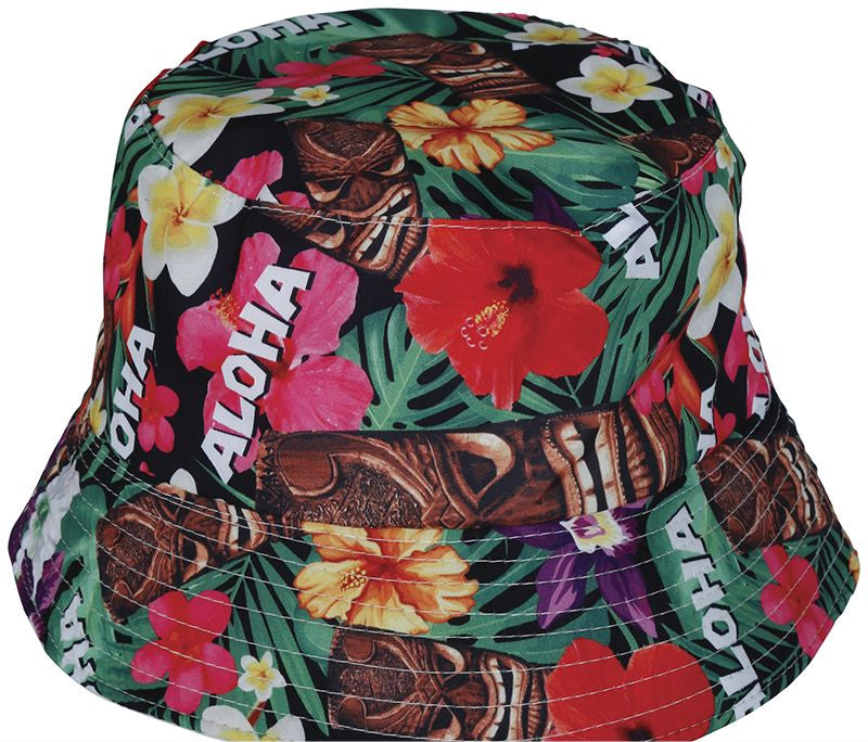 Gorro con Estampado Hawaiano "Aloha" para Adulto