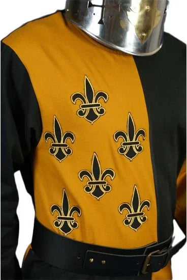 Traje Medieval Lancelot color Mostaza para Hombre Medieval Medieval Factory