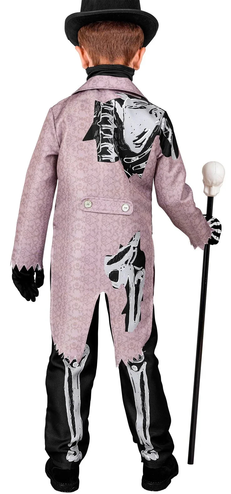 Disfraz de Esqueleto Elegante con Frac para Niño Esqueletos Widmann