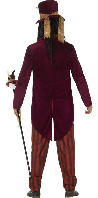 Disfraz de Brujo de Vudú para Hombre Brujas Smiffys