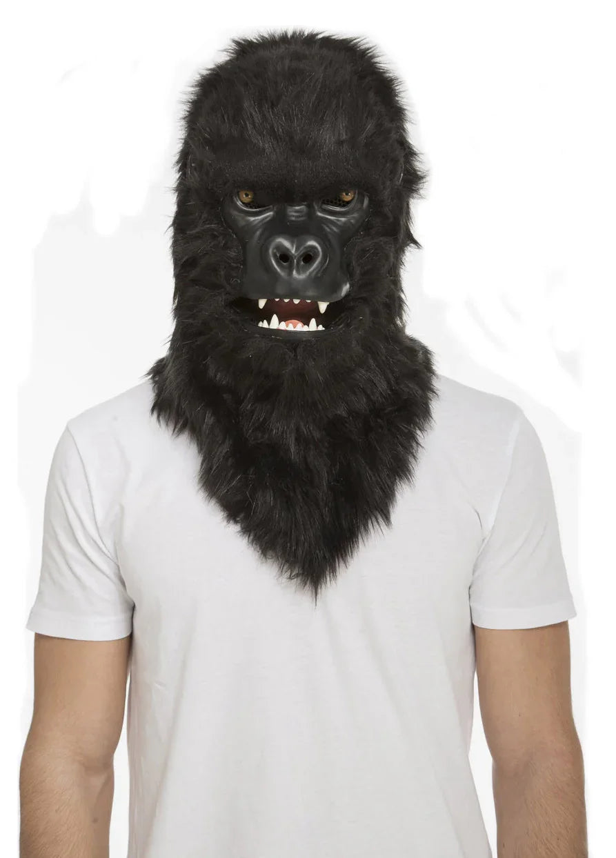 Máscara de Gorila con Mandíbula Móvil Mono y Gorila Viving