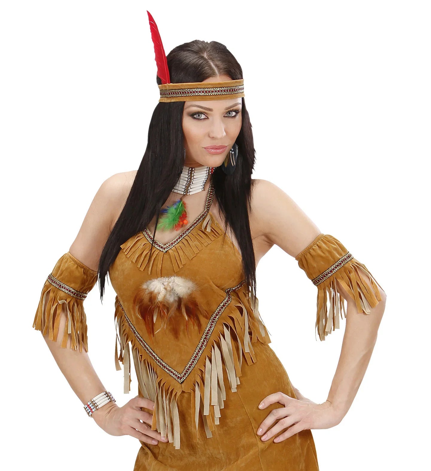 Pendientes de Plumas Indio Widmann