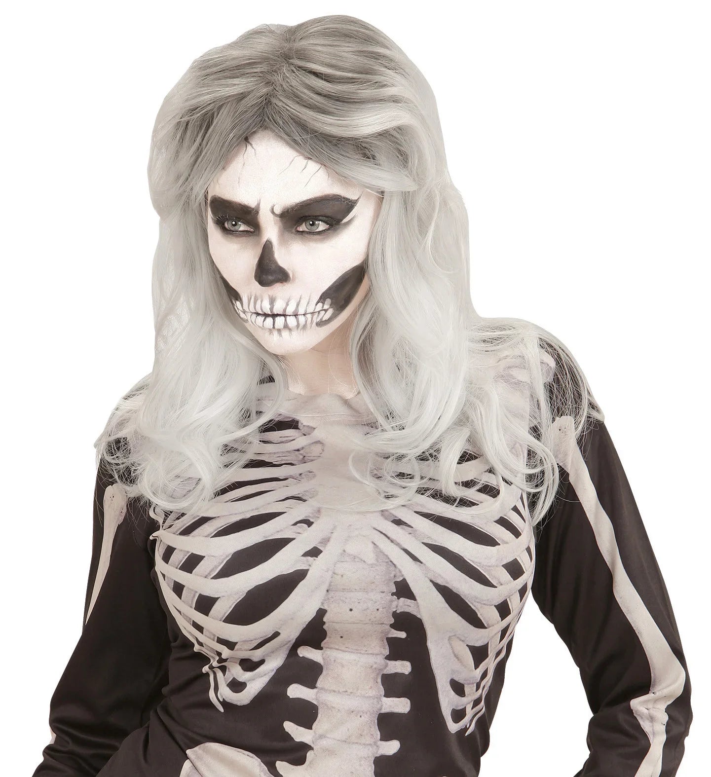 Peluca Canosa Lisa Larga Premium Pelucas Premium Widmann