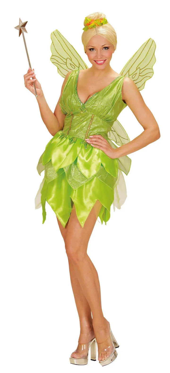 Disfraz de Hada Campanilla para Mujer Peter Pan Widmann
