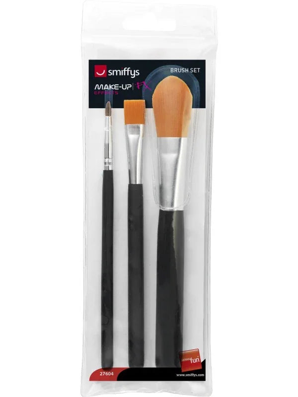 Set de Brochas de Maquillaje Accesorios de Maquillaje Smiffys