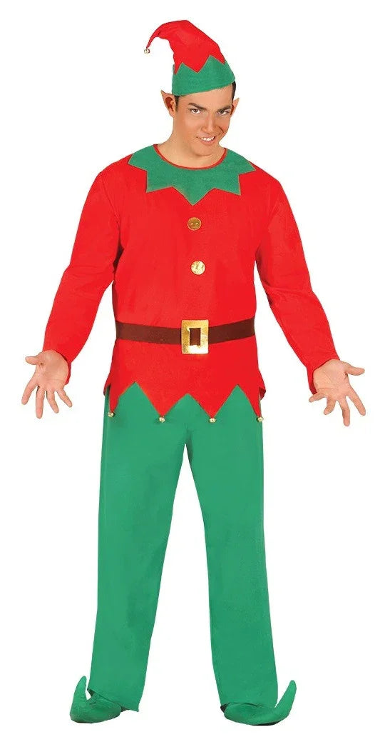 Disfraz de Elfo Navideño para Hombre Elfos Navideños Guirca