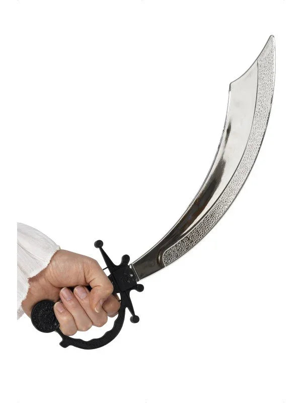 Espada Pirata con Empuñadura Negra o Dorada Espadas Smiffys