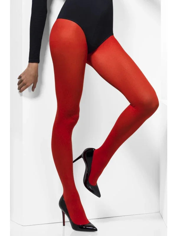 Pantys Rojos para Adulto Medias y Pantys Smiffys