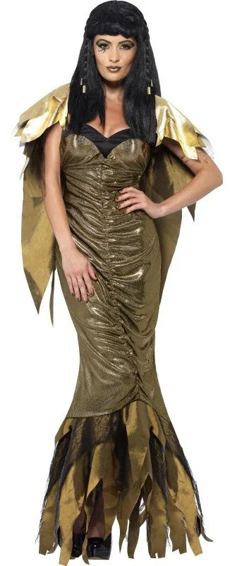 Disfraz de Cleopatra Dorado para Mujer Egipcios Smiffys