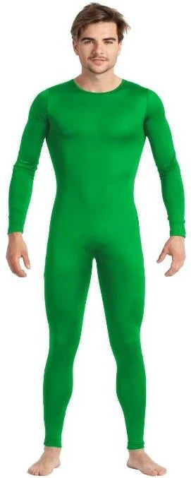 Malla de Cuerpo Entero Verde para Hombre Mallas y Maillots Kimokawaii