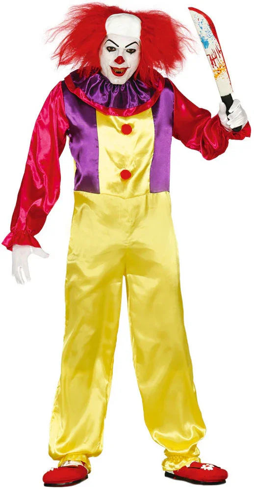 Disfraz de Payaso Penny Clásico para Adulto Pennywise Guirca