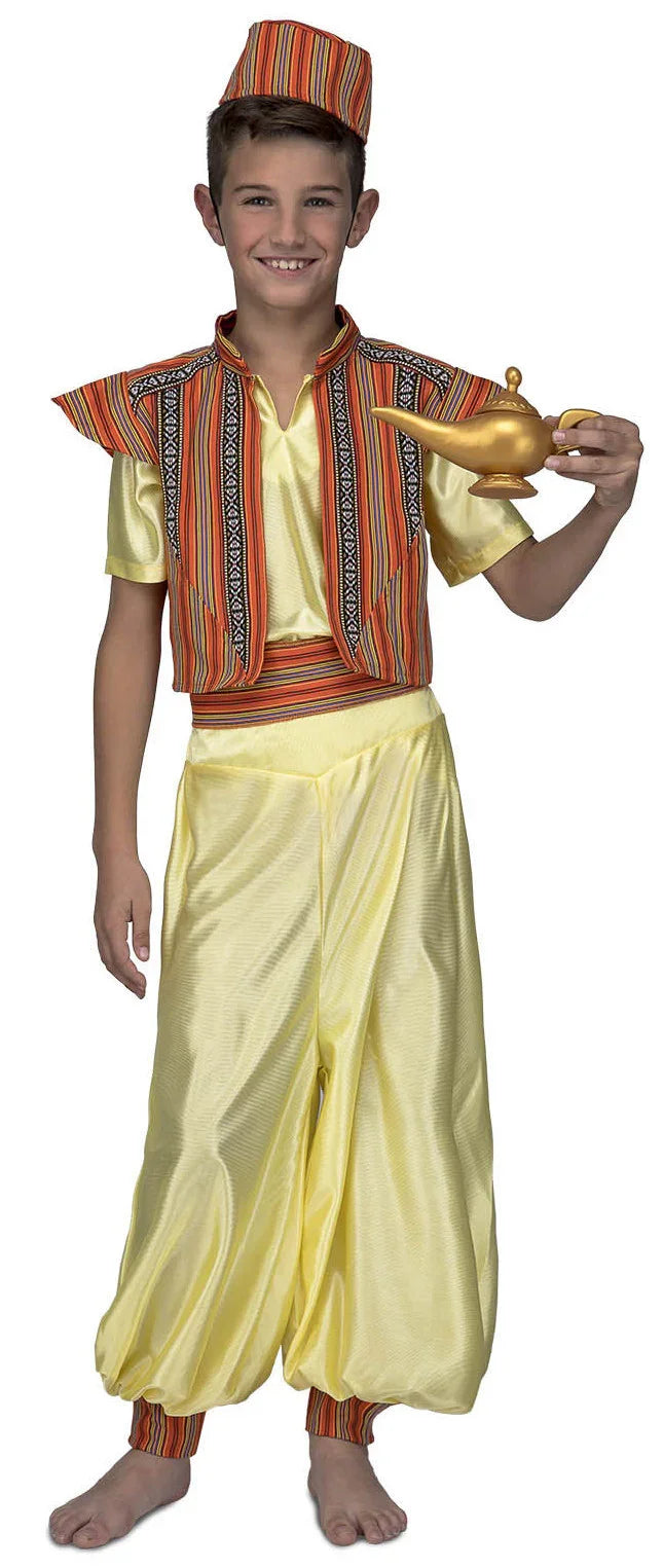 Disfraz de Aladdín Árabe para Niño Árabe Viving