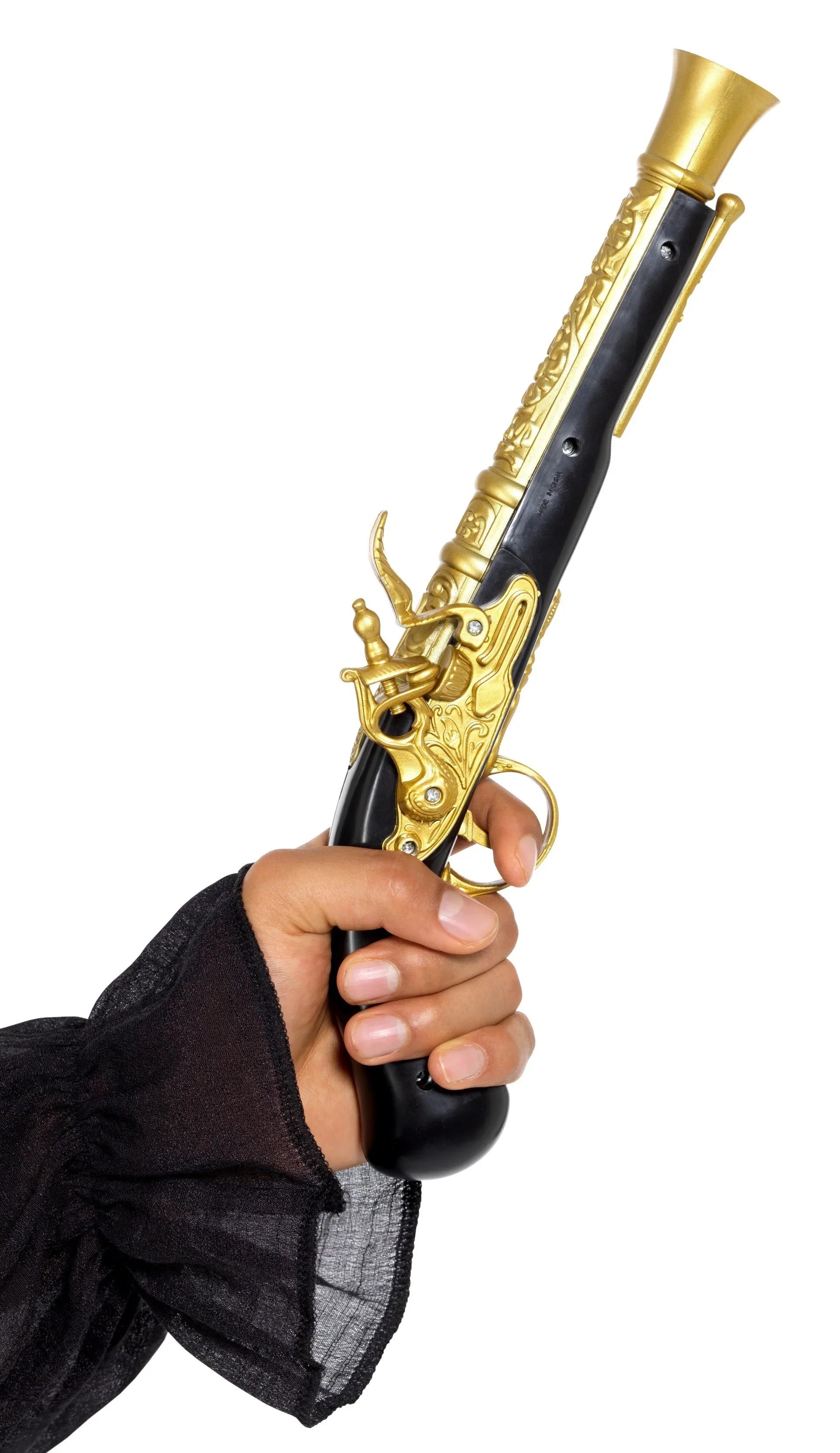 Trabuco Pirata Dorado Realista Complementos Piratas Smiffys