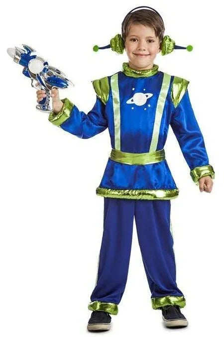 Disfraz de Marciano Galáctico para Niño Extraterrestres Kimokawaii