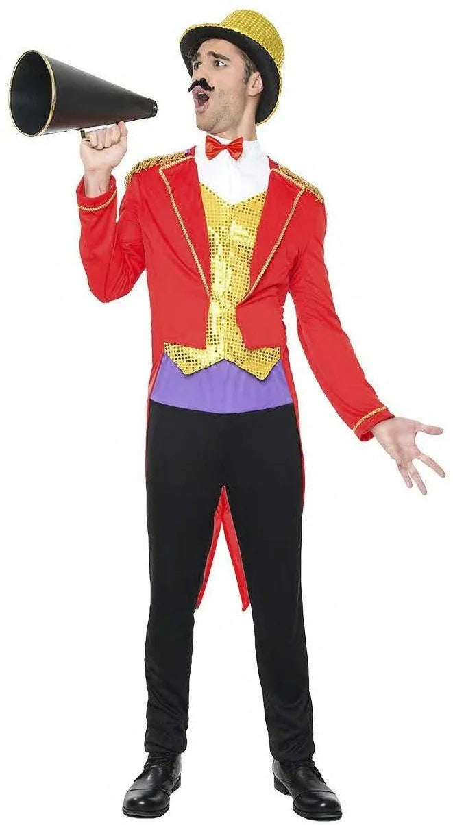 Disfraz de Presentador de Circo para Hombre Adultos Kimokawaii