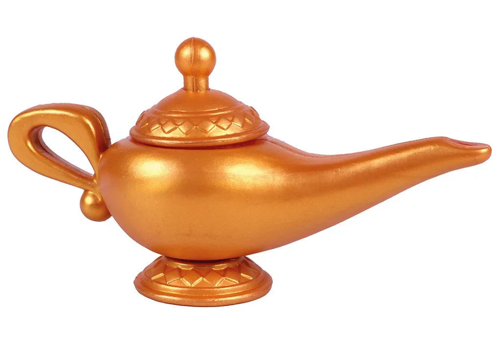 Lámpara de Aladino Dorada Aladdín EuroCarnavales