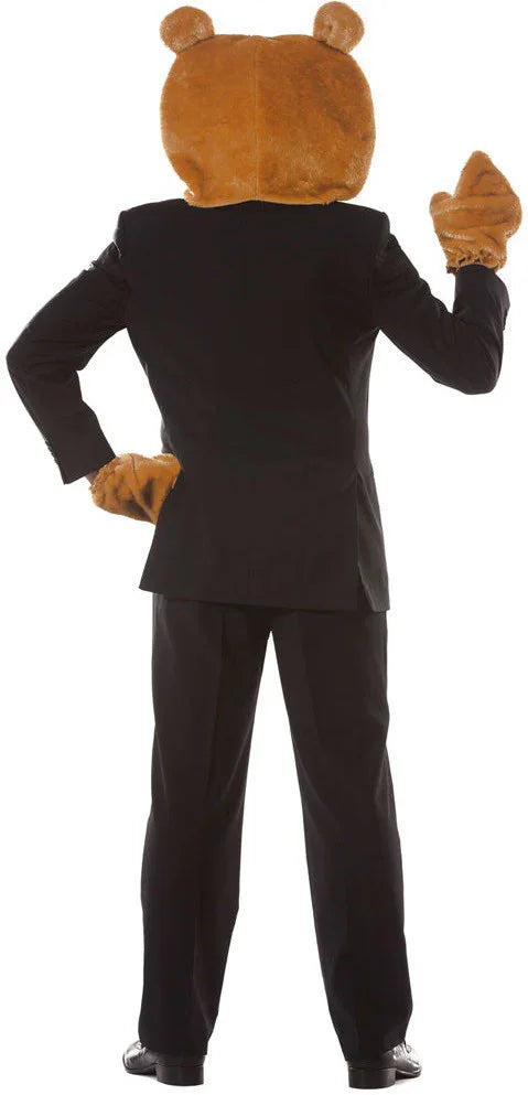 Máscara y Manos de Oso de Peluche Animales Guirca