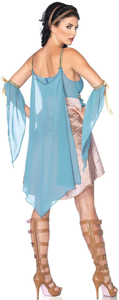 Disfraz de Princesa Griega Premium para Mujer Romano y Griego Smiffys