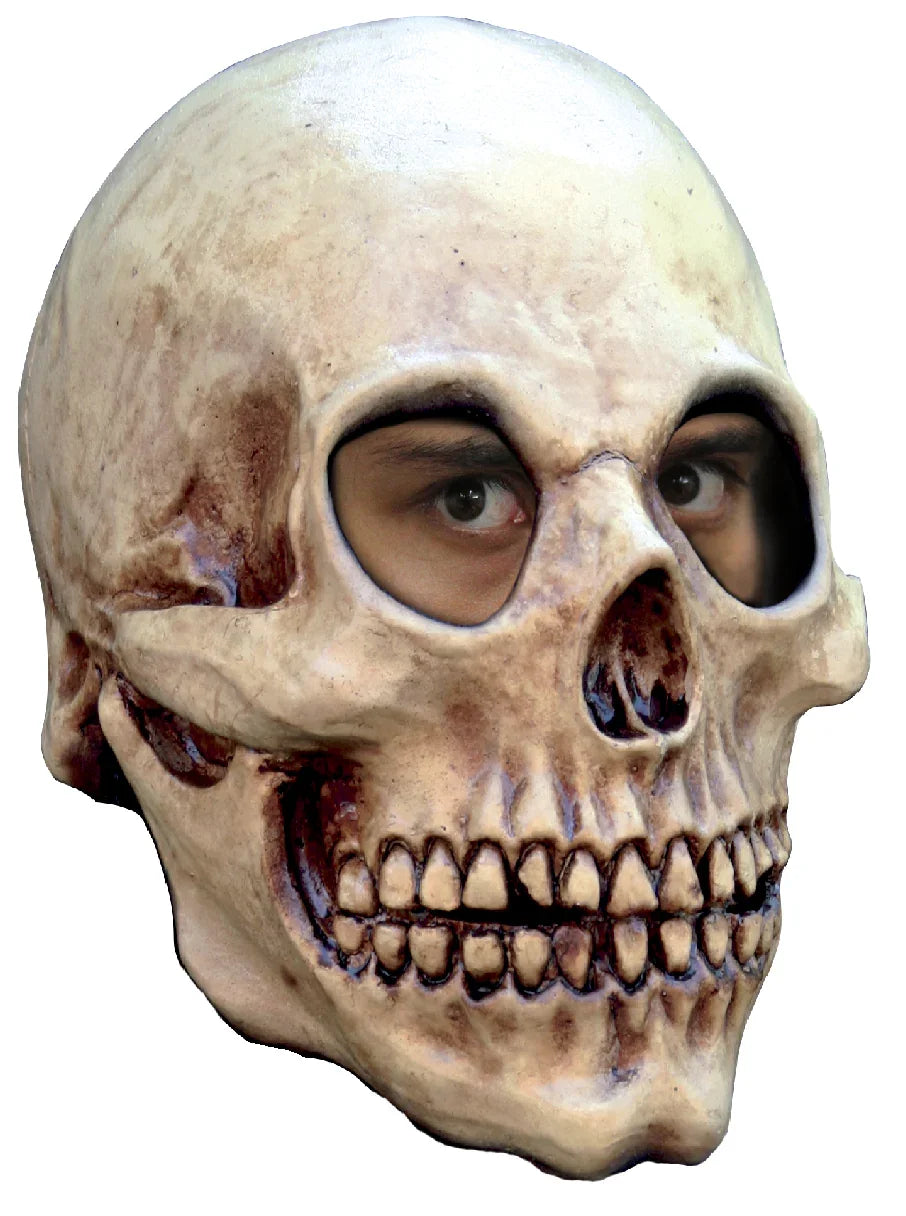 Máscara de Calavera Hiperrealista de Látex Esqueletos Ghoulish