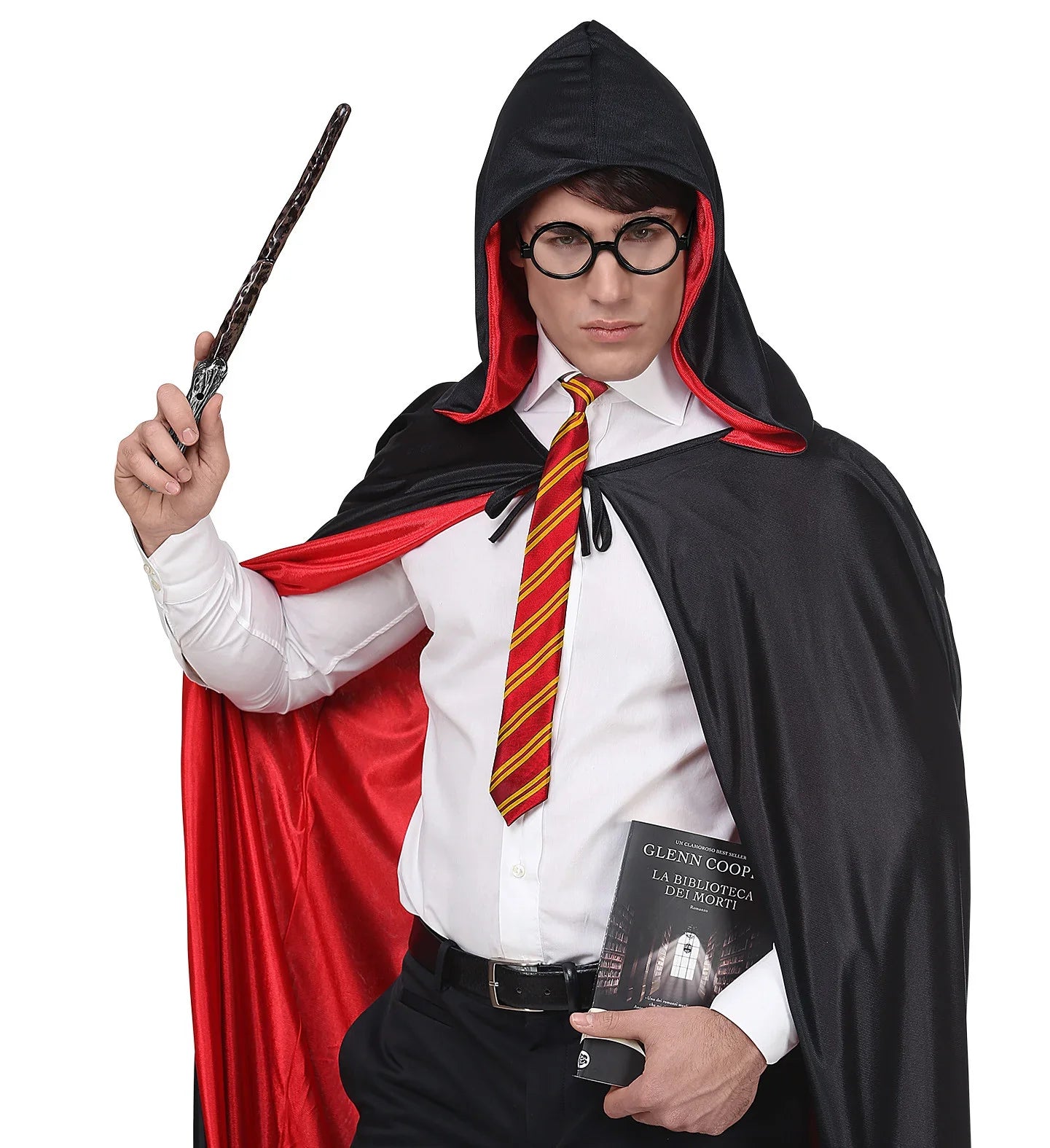 Kit de Harry Potter con Gafas, Varita y Corbata Harry Potter Widmann