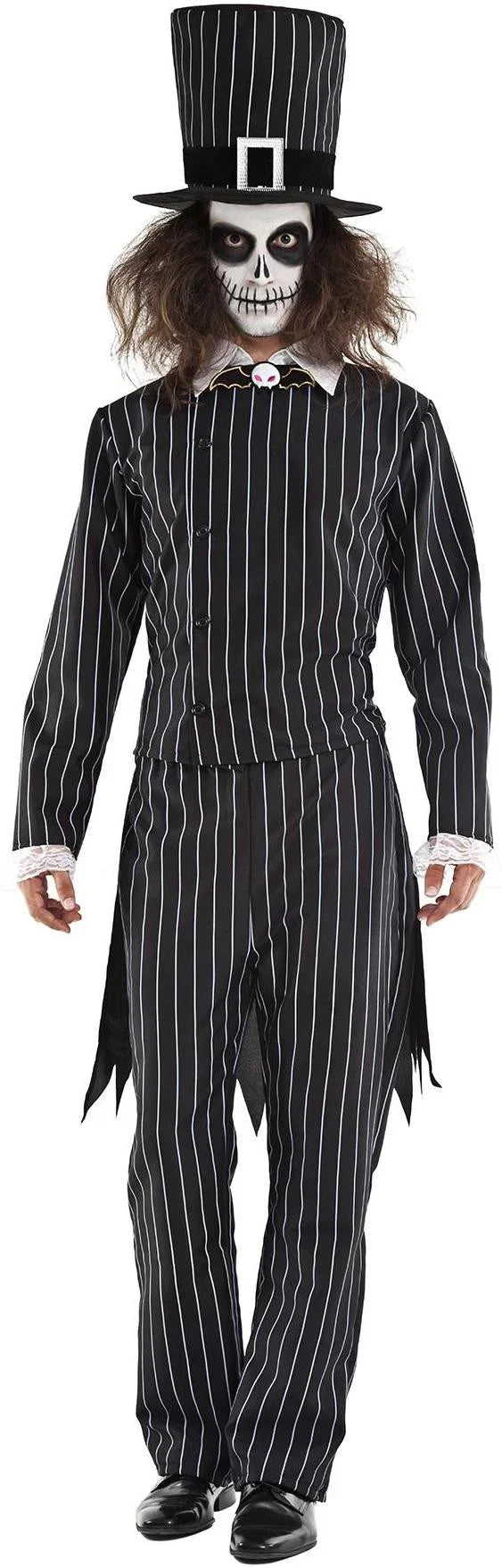 Disfraz de Mr Skellington para Hombre Halloween - Terror Kimokawaii