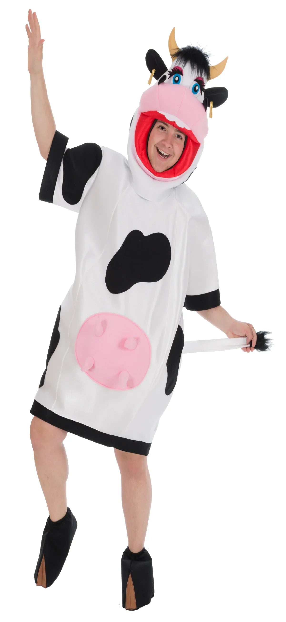 Disfraz de Vaca Coqueta para Adulto Vaca y Toro Nines