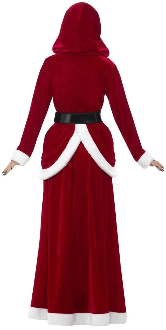 Disfraz de Mamá Noel Premium con Falda Larga Papa Noel y Mama Noel Smiffys