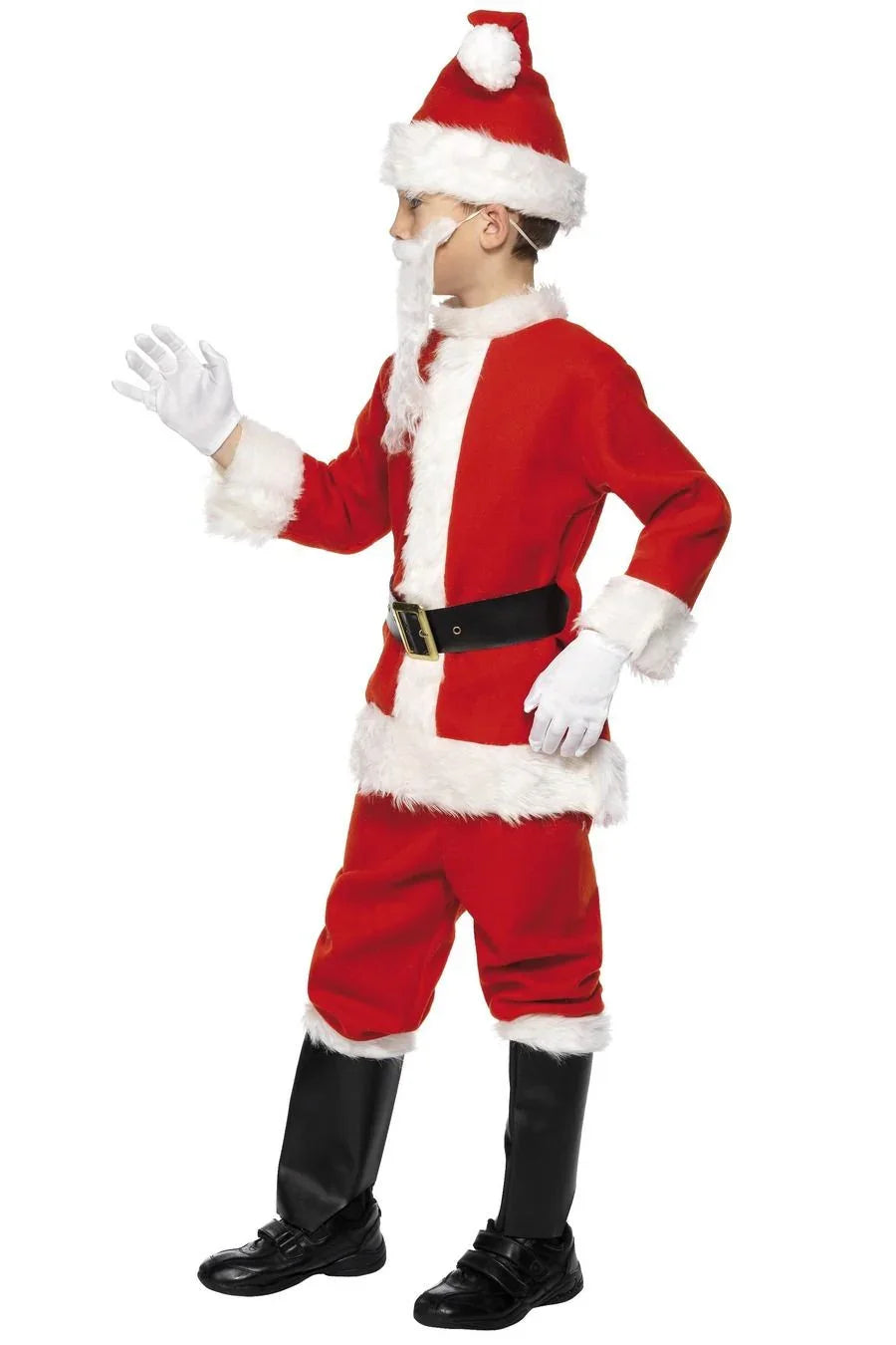 Disfraz de Papá Noel Alta Calidad Infantil Papa Noel y Mama Noel Smiffys