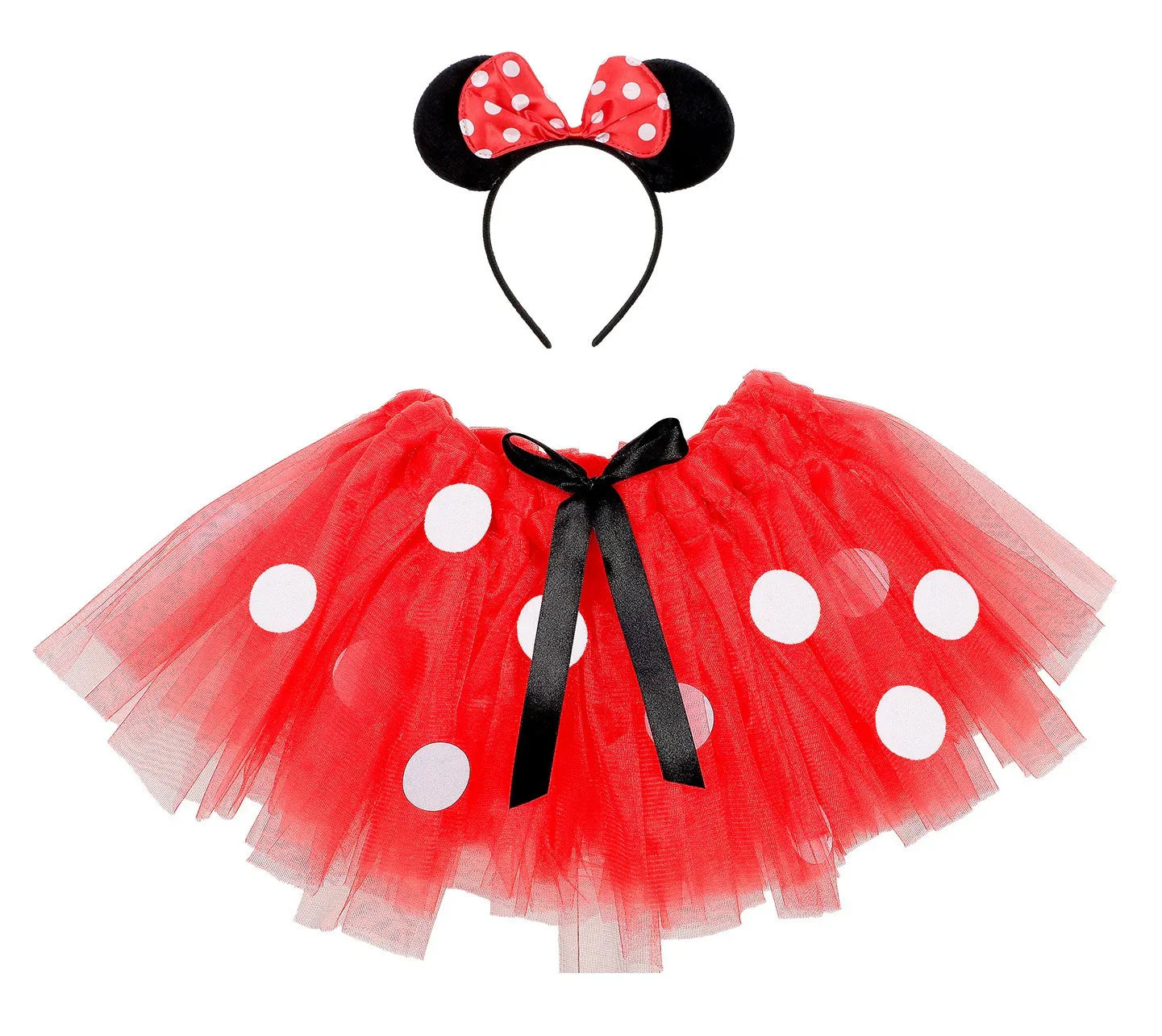 Kit de Disfraz Ratoncita Minnie Mouse Infantil Mickey Mouse & Minnie Mouse Widmann