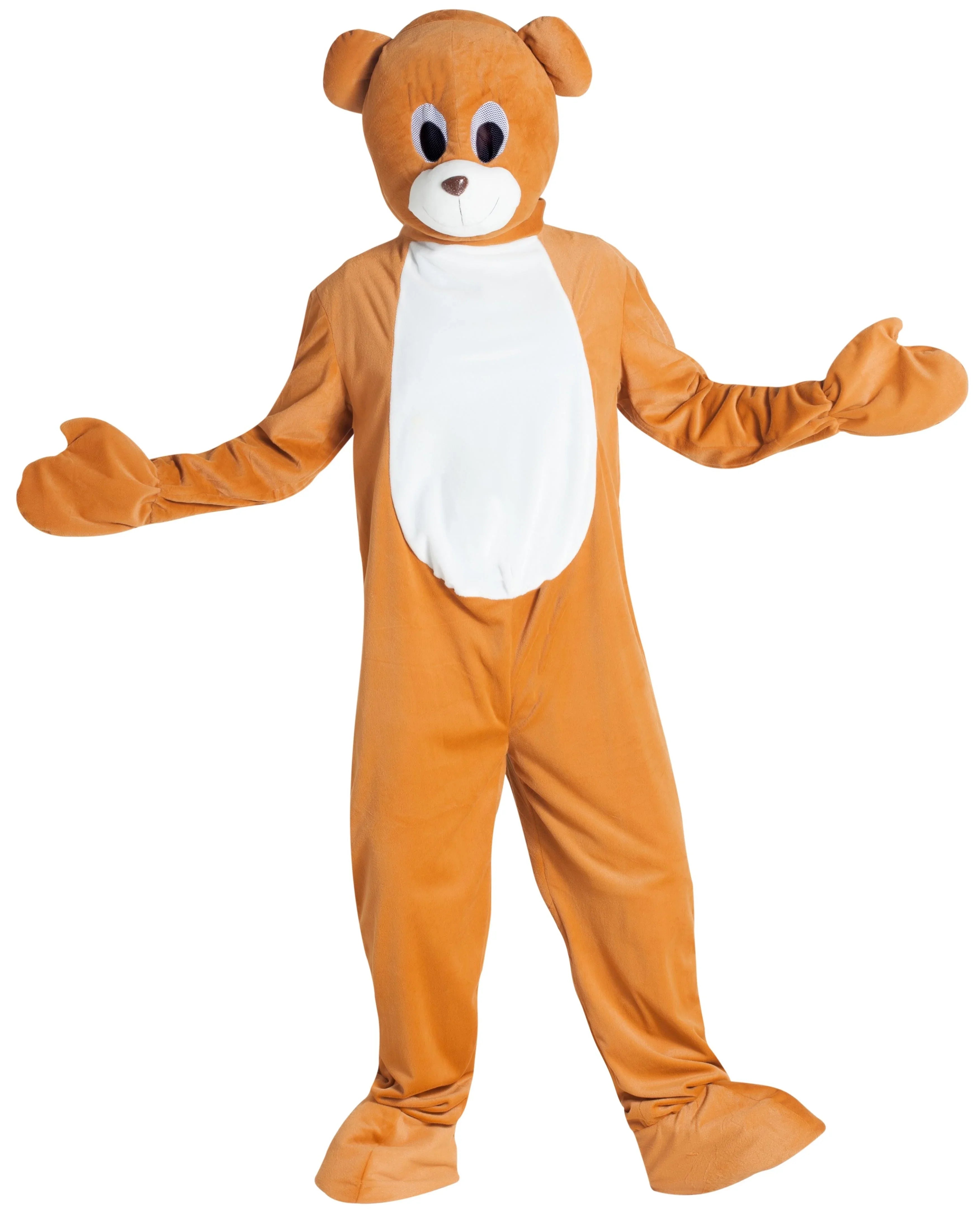 Disfraz de Oso Cabeza Gigante para Adulto Oso Pardo, Panda y Polar Kimokawaii