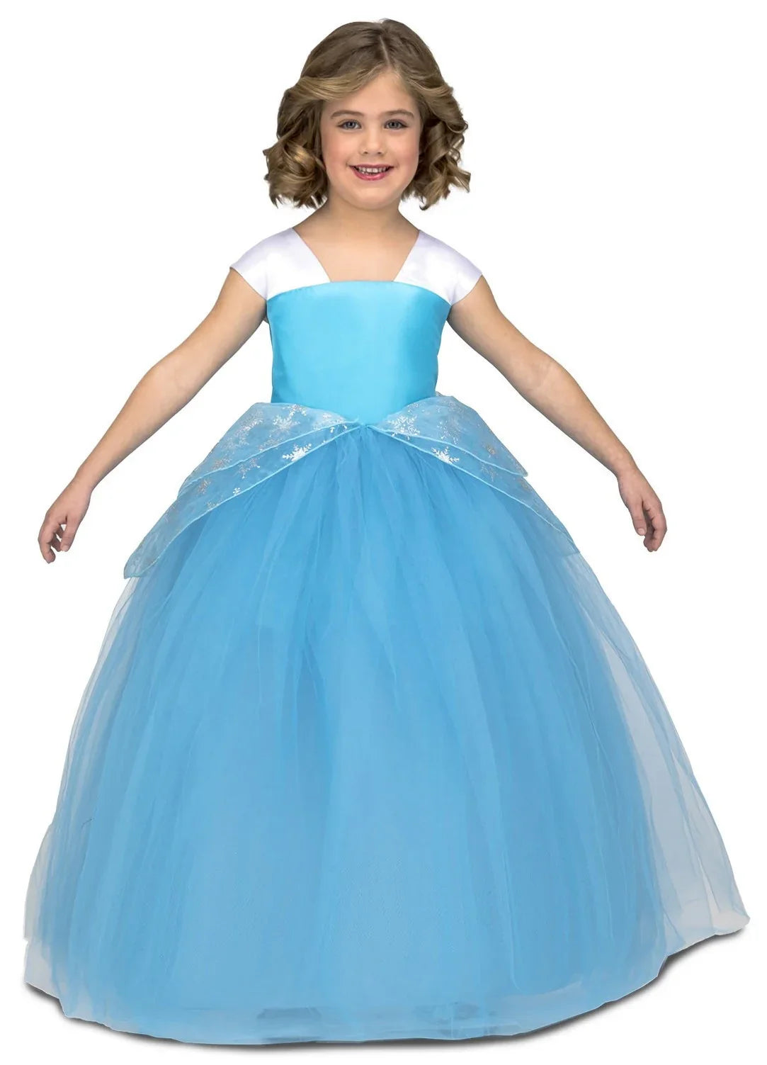 Disfraz de Cenicienta con Falda de Tul para Niña Cenicienta Viving