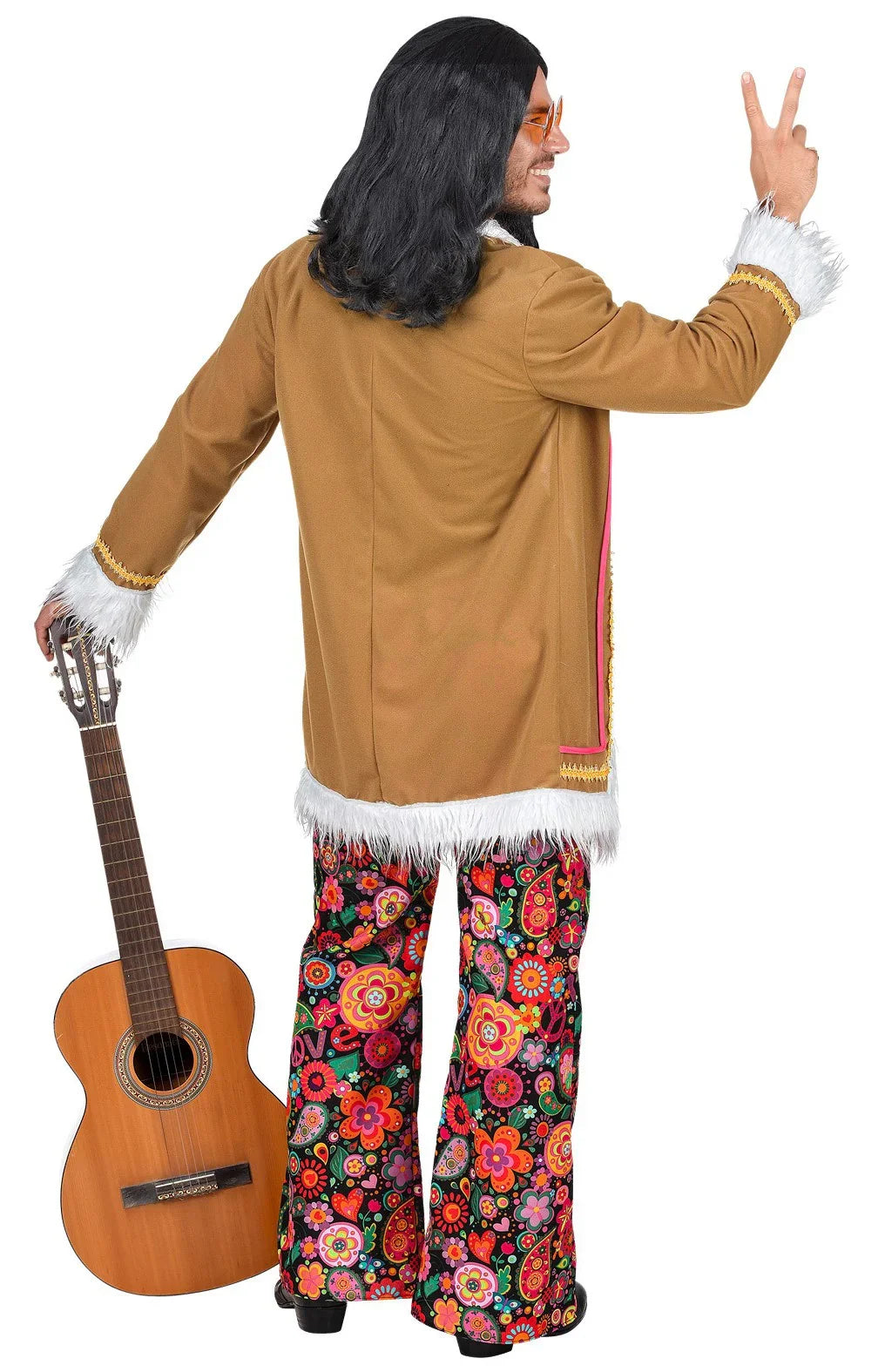 Disfraz de Hippie Woodstock para Hombre Hippies Widmann