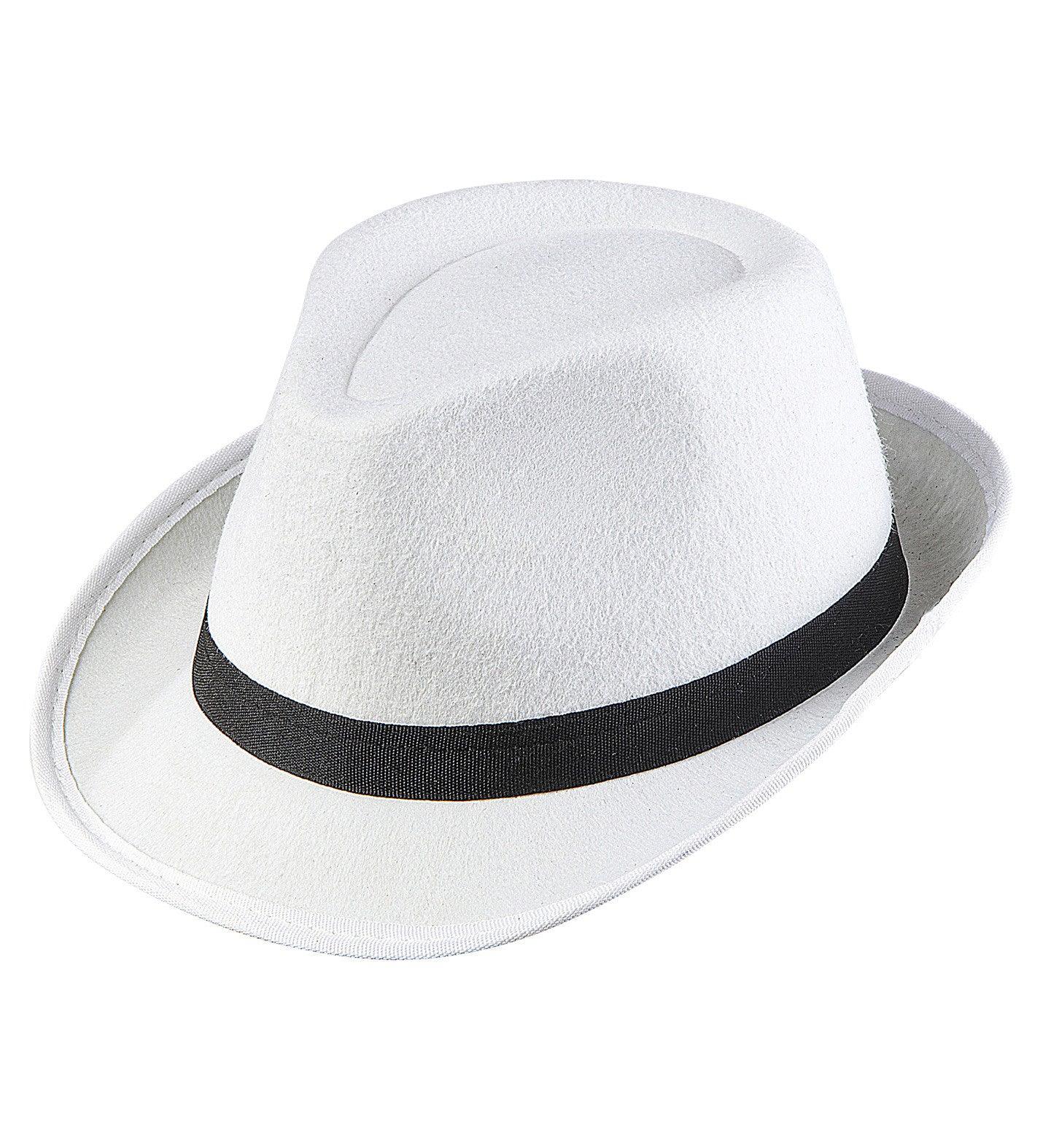Sombrero Blanco de Gangster Sombreros y Gorros Widmann