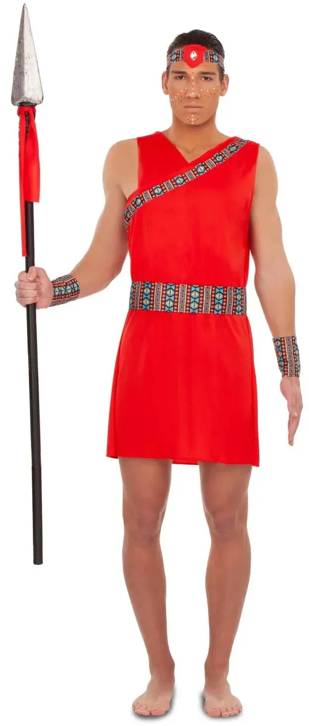 Disfraces en Pareja de Masáis Africanos Africanos Disfraces Simon