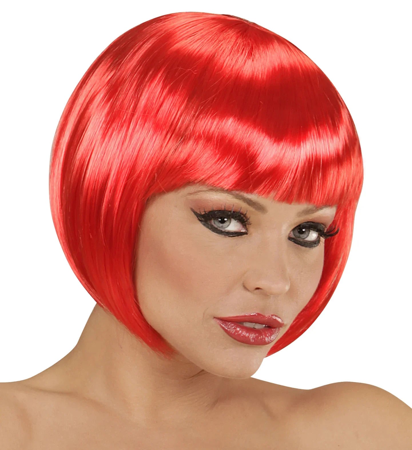 Peluca Media Melena Roja COMPLEMENTOS Widmann