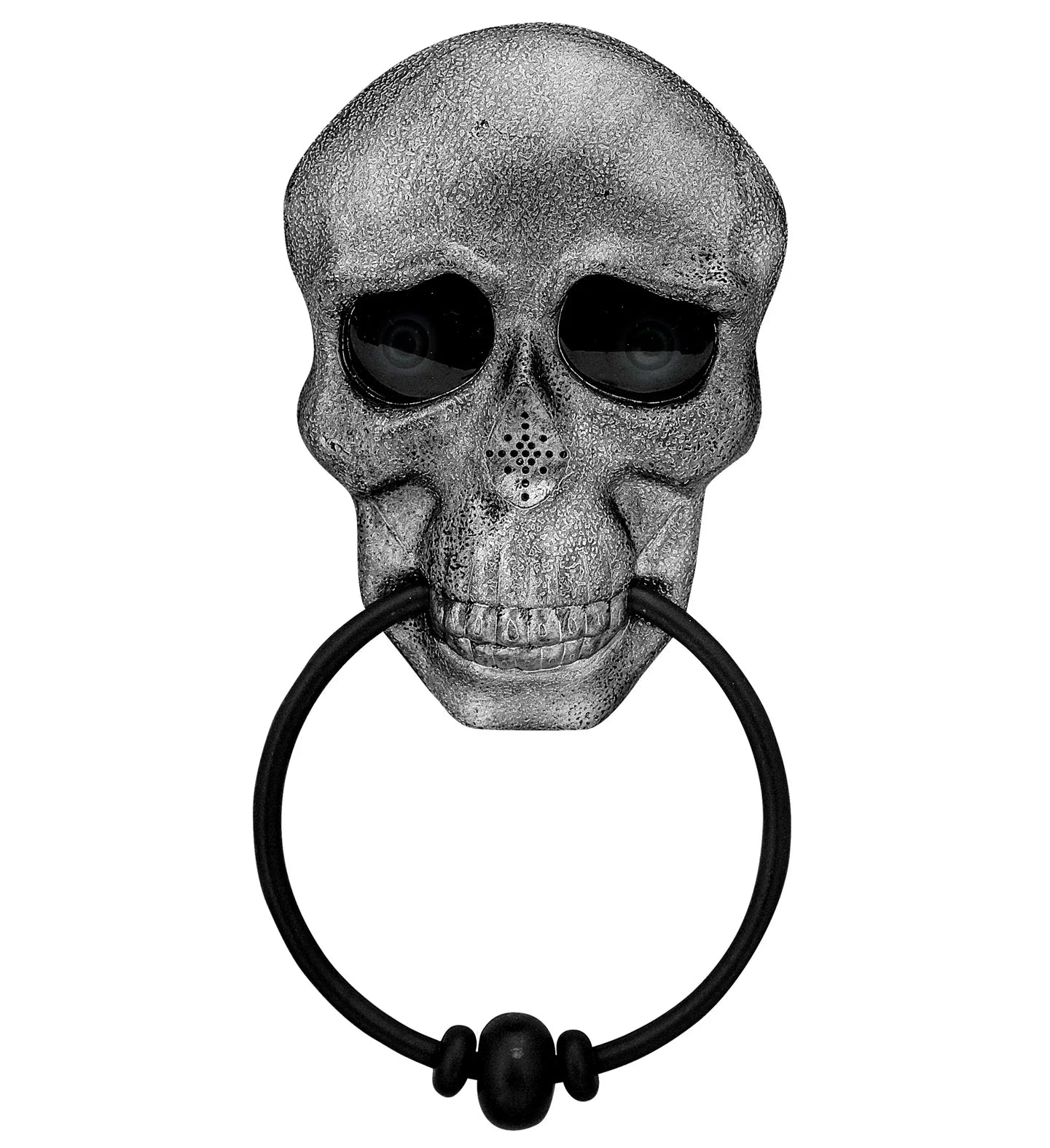 Picaporte de Calavera con Luz y Sonido Decoración Halloween Widmann