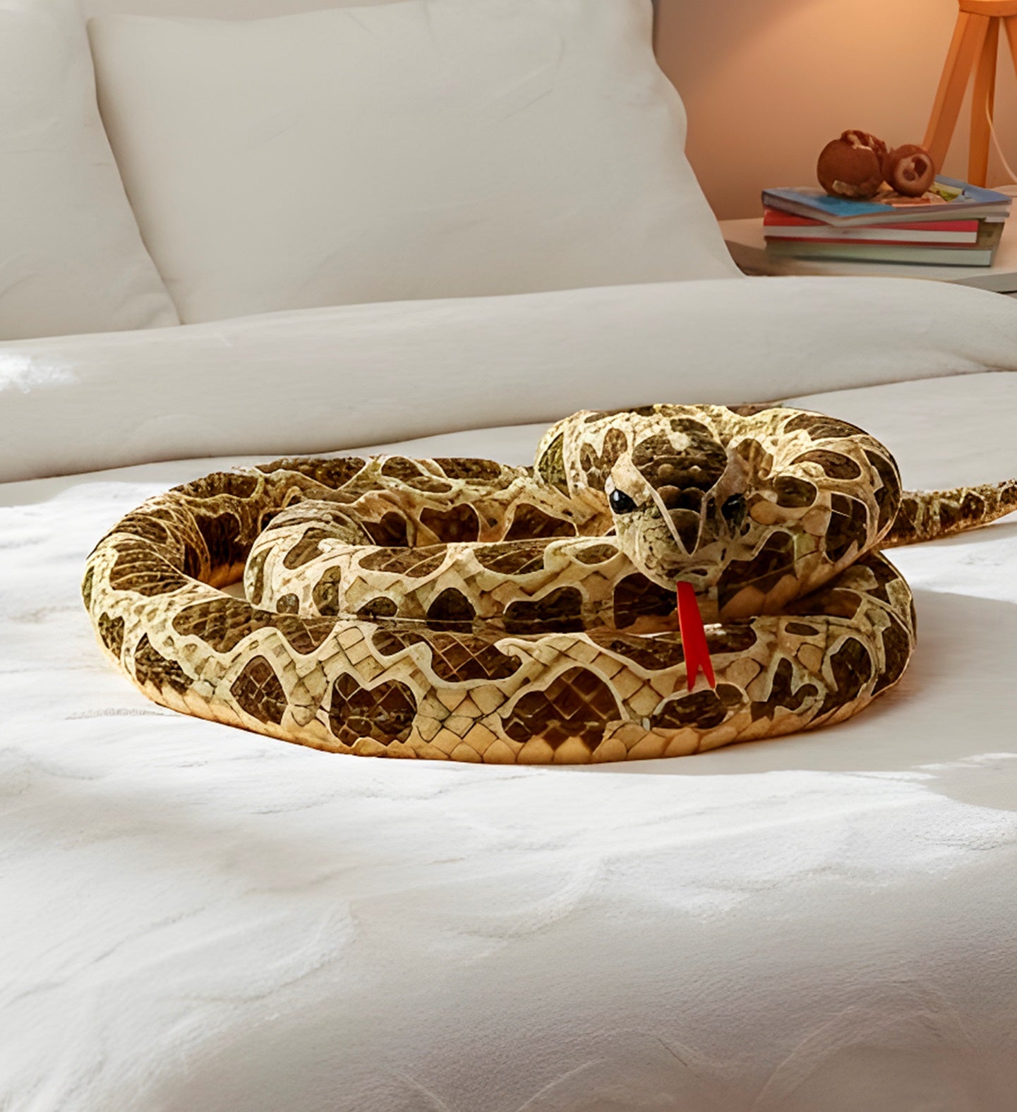 Serpente Píton de Pelúcia de 200 cm