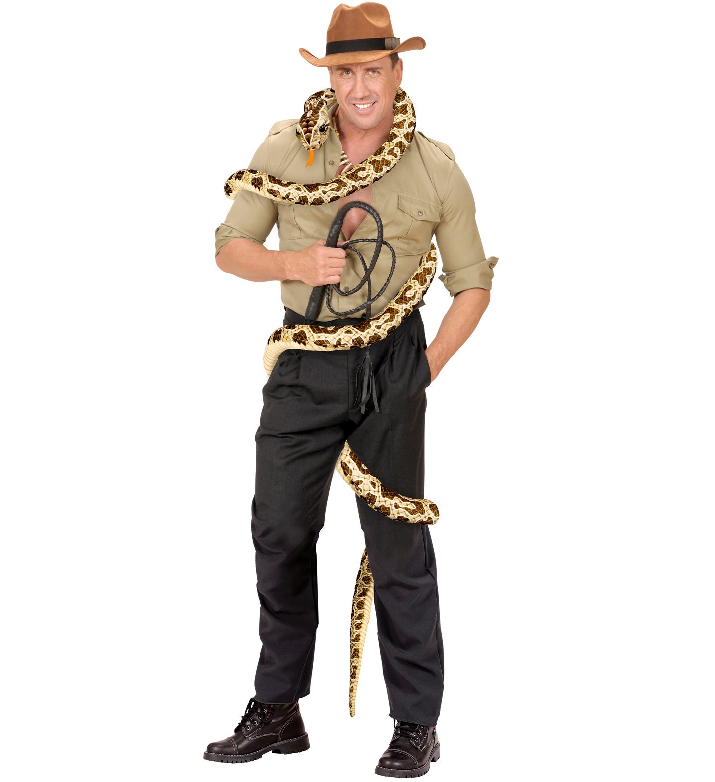 Serpente Píton de Pelúcia de 200 cm