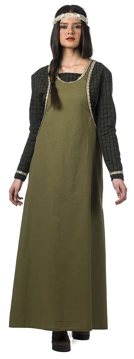 Disfraz de Doncella Medieval Premium para Mujer Princesas y Damas Medievales Limit Sport