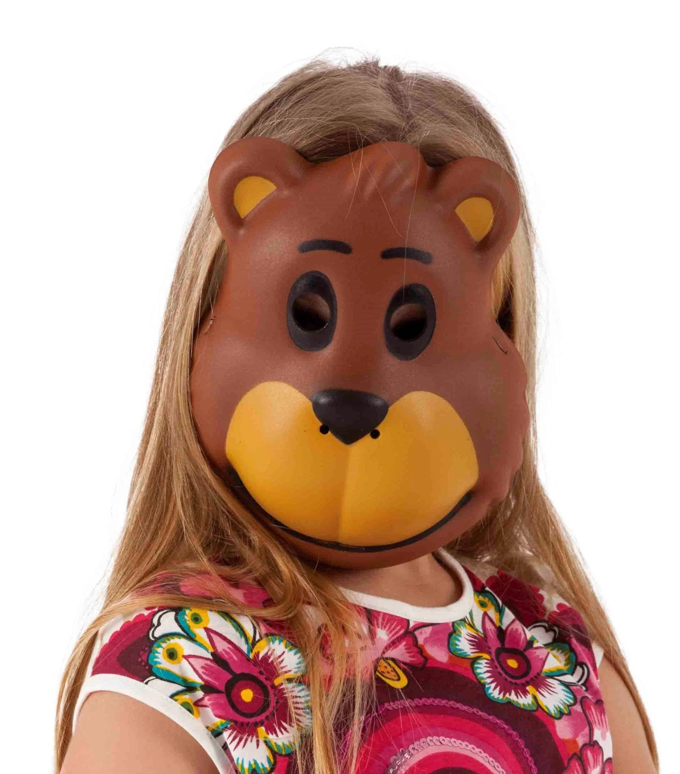 Máscara de Oso Marrón Infantil Oso Pardo Rubies