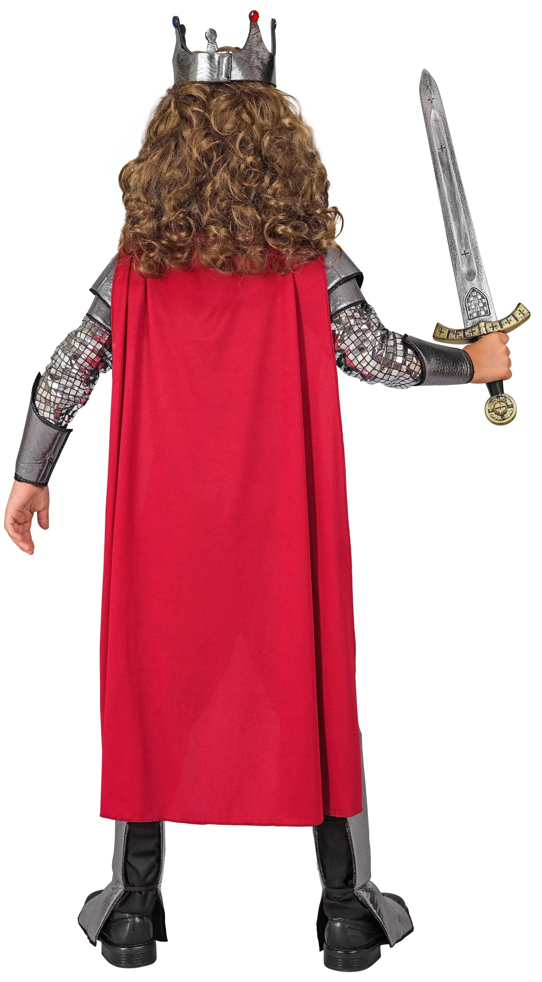 Disfraz de Rey Medieval con Armadura para Niño Reyes y Reinas Medievales Widmann